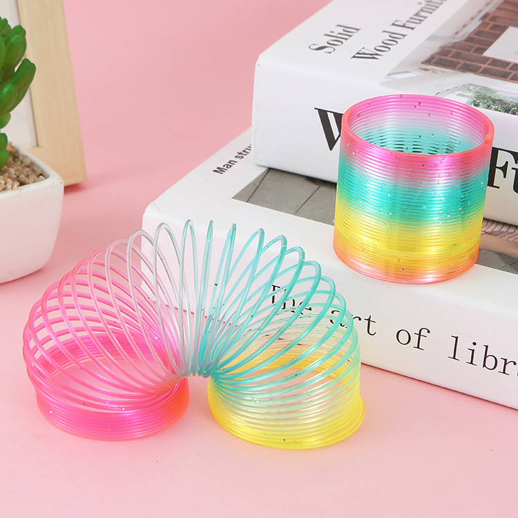 Gran 12 tabletas/caja en forma de círculo de arco iris transparente nueva venta caliente Arco Iris juguete polígono Arco Iris círculo al por mayor