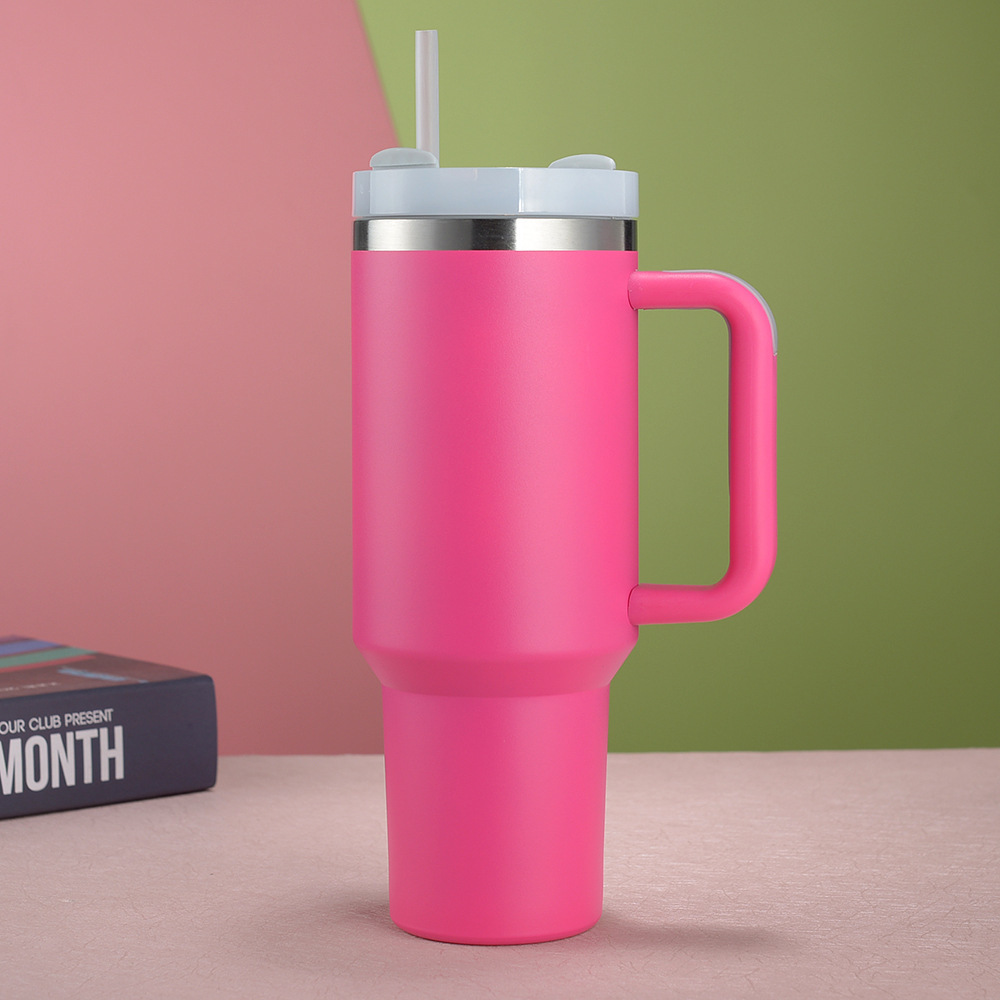 Vaso de aislamiento de acero inoxidable transfronterizo de Amazon Stanley con mango de segunda generación taza de automóvil taza de gran capacidad al por mayor