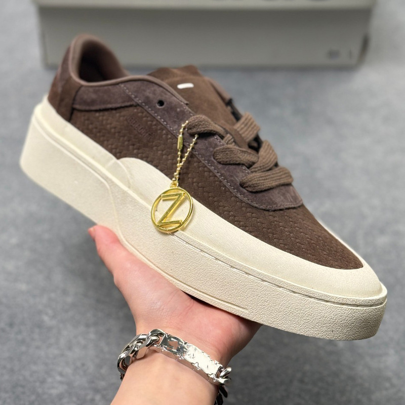 Putian Shoes Pure Original Labcourt Thick-Soled Women's Sneakers Height-Increasing Suede Casual Shoes Men's Versatile Simple Commuter Trendy Shoes