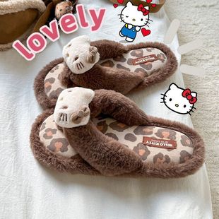 ����HelloKitty������Ů�ﶬ�Ӽ�ins��Ů��ëë�⴩���y����ЬŮ