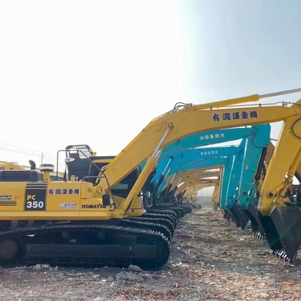 Exportación de línea especial de comercio exterior serie Komatsu 300 350 360 400 450 excavadora de segunda mano