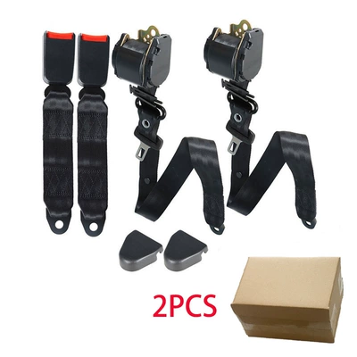 Car Seat Belt, Truck, Bus, School Bus, Driver and Passenger Three-Point Automatic Retractable Seat Belt with Emergency Locking (Car seat belt) - k3-galvanized-35cm-webbing-base-two-sets-in-one-box