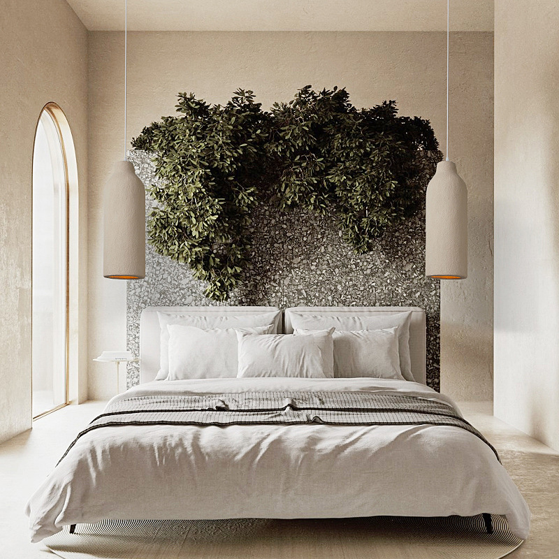 Qiji estilo restaurante bar lámpara de noche dormitorio moderno minimalista diseñador B & B lámparas de estilo industrial Retro