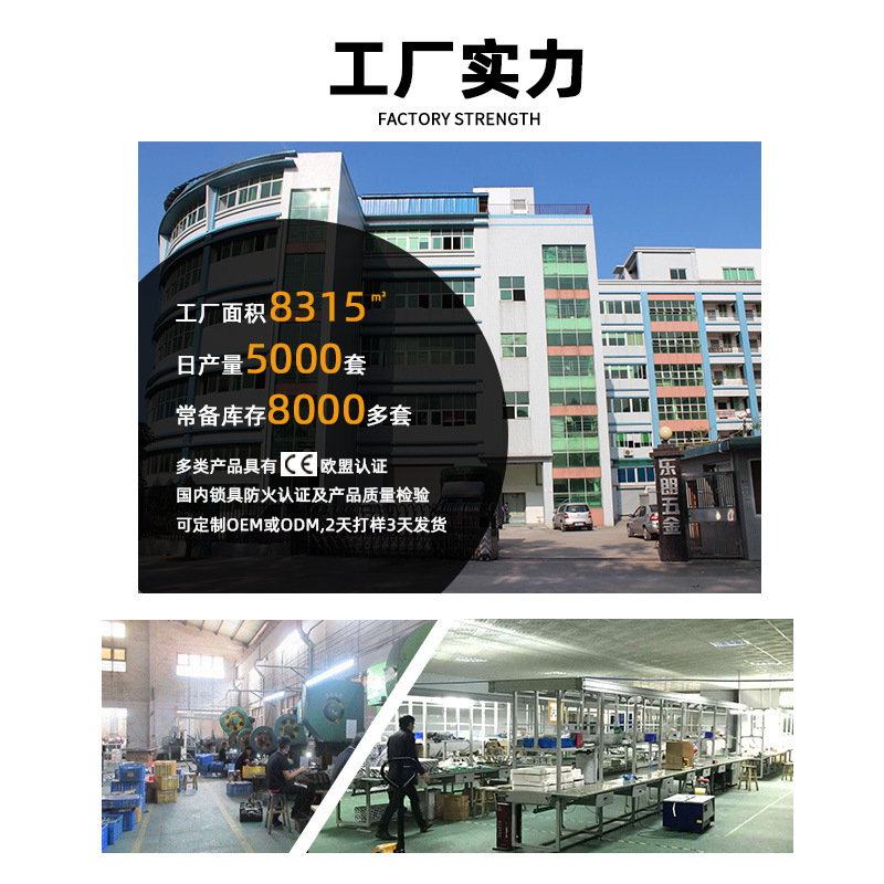 Personalizado al aire libre con llave cerradura mecánica puerta de patio exterior puerta de hierro forjado a prueba de agua a prueba de óxido cerradura clave