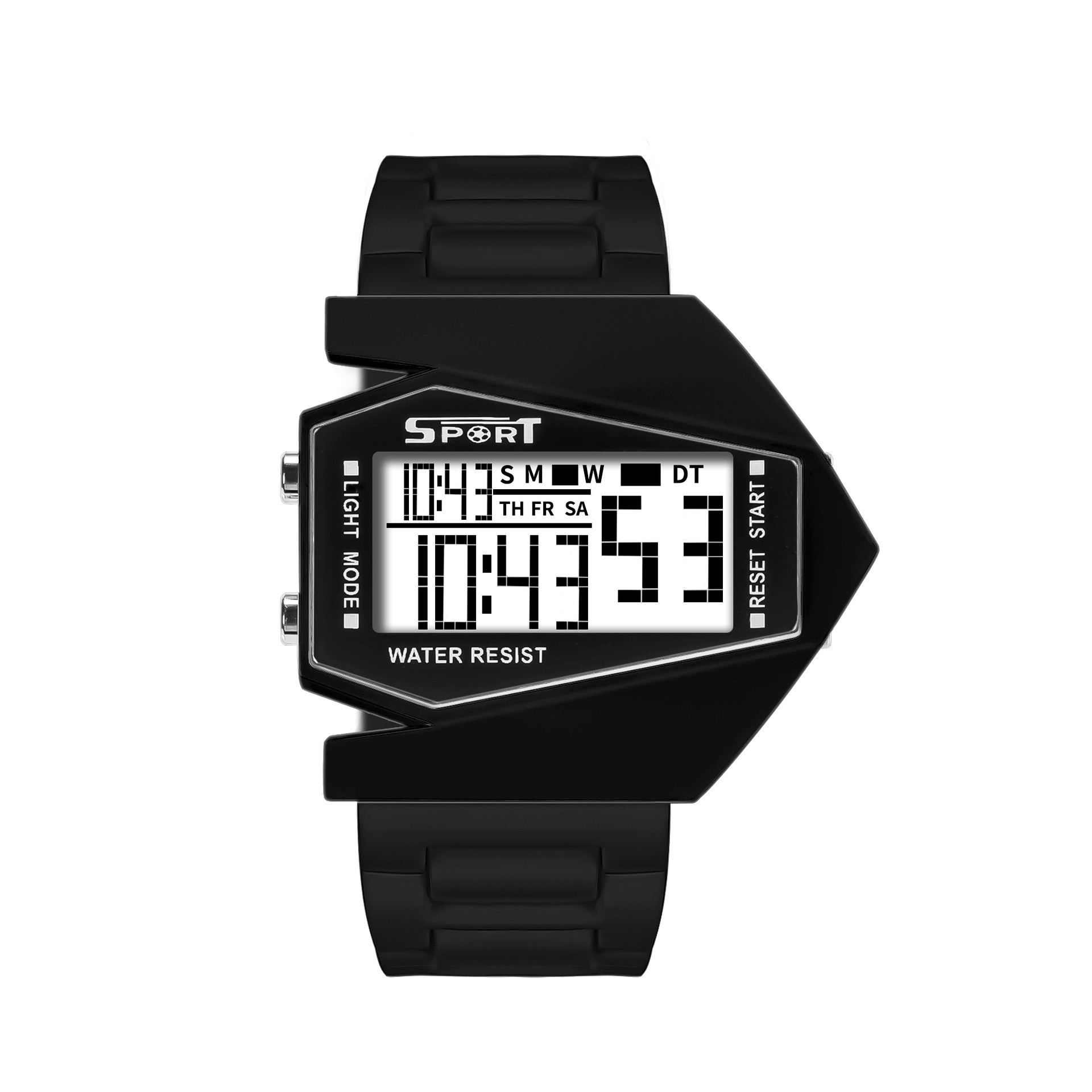Tendencia de estudiantes de secundaria nocturna relojes electrónicos de alarma multifuncional al aire libre aviones relojes electrónicos al por mayor