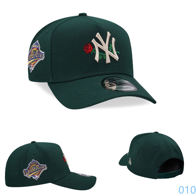 Sombrero MLB transfronterizo, gorra ajustable de béisbol, hombres y mujeres, techo rígido bordado, protector solar al aire libre, gorra deportiva, nueva gorra de visera