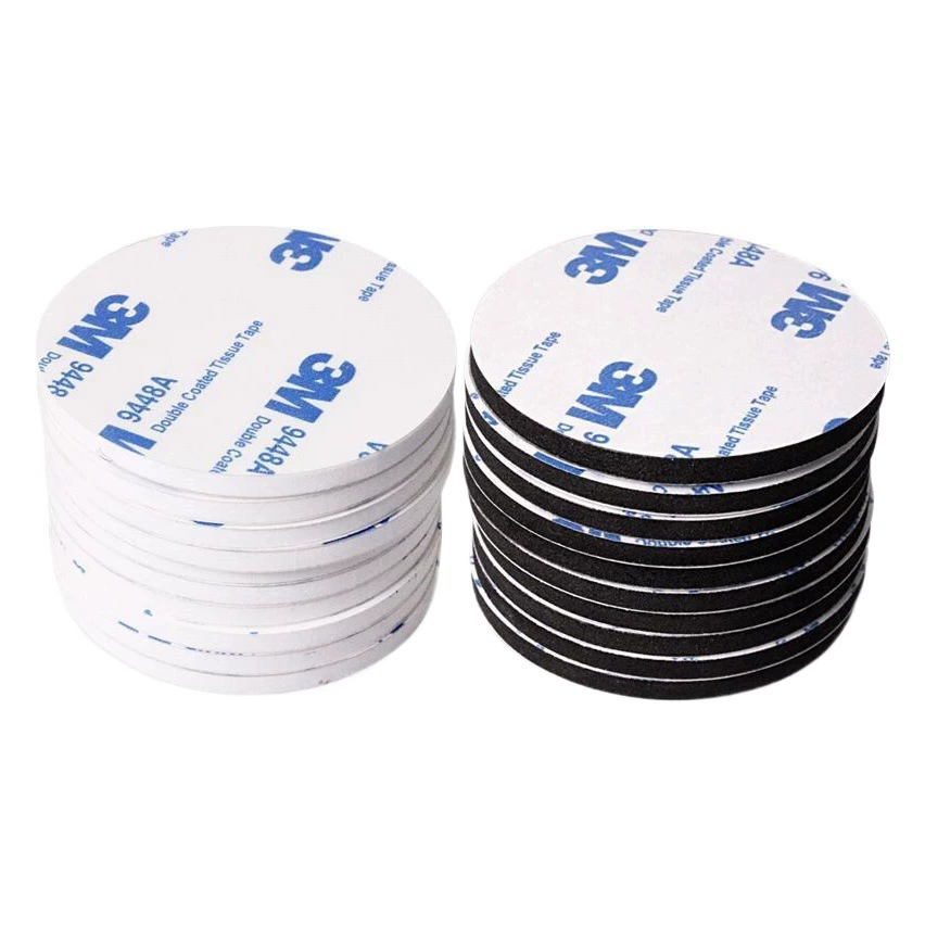 Пятно 3M круглая пенопласта двухсторонняя резина утолщенная высокая липкость без следов двухсторонняя наклейка EVA автомобильные украшения домашний клей крючок