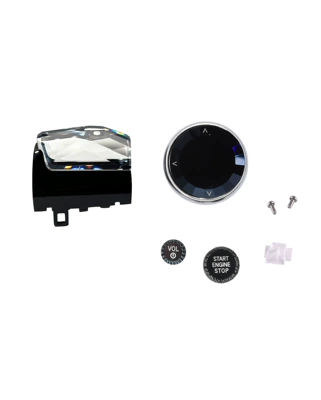 Other Car Modifications paddle suitable for BMW 2023 - black-base-four-piece-right-rudder