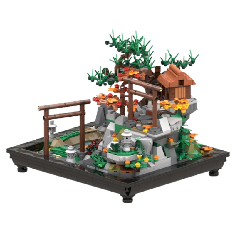 Modèle de plante arbre en blocs de construction à assembler_voghion.com
