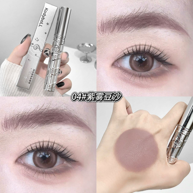 KodyboLL maquillaje plástico ceja tintura impermeable duradero sin decoloración sin manchas naturales cejas salvajes estereoscópicas coreanas image 9