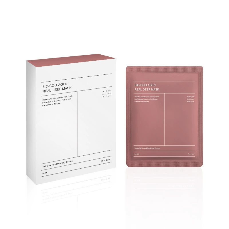 Cross-border биологическая маска коллагена BIO-COLLAGENREAL DEEP MASK глубокая гидратация