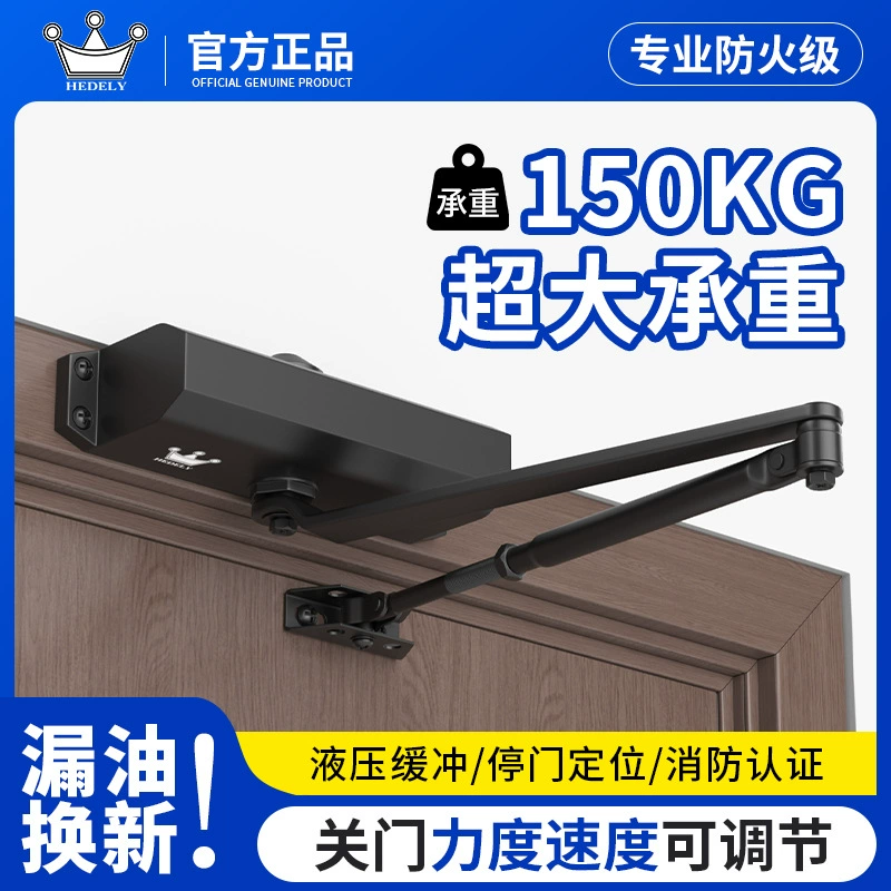 HEDELY Crown стиль доводчик двери буфер двери автоматическая наружная железная дверь противопожарная дверь алюминиевая защитная дверь