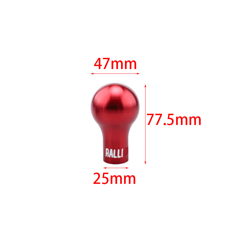 Suitable for Mitsubishi wing God/Lingyue V3/EVO/lingshuai RALLIART plastic handle modification manual gear shift head