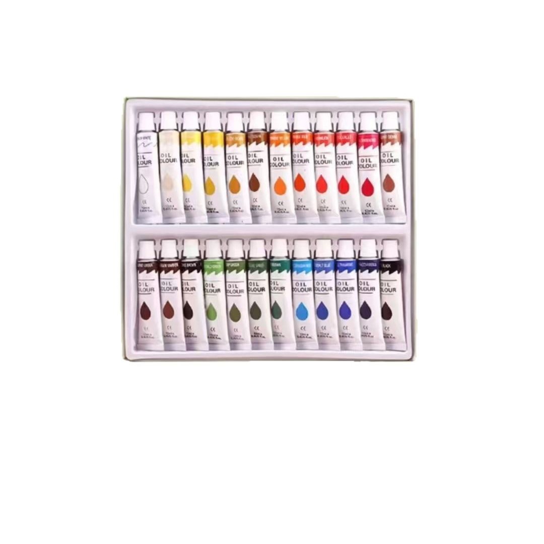 Acrylic pigment set DIY12 color 18 color 24 color 36 color 6ML12ML acrylic beginner children's set