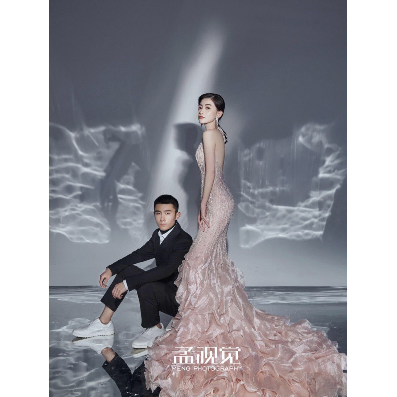 Type a silver tin film paper (10m × 1.5m ) curly hair