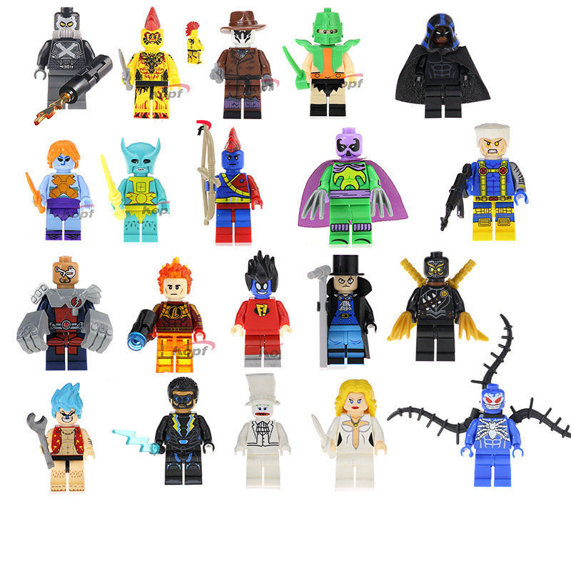 Compatible with Lego Building Block Minifigures, Iron Man, Harry Potter, Batman, Building Block Figures, Children's Toys