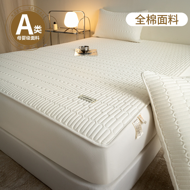 Sombrilla de cama algodón algodón acolchado funda de cama sábana cubierta protectora de colchón Simmons nueva temporada universal