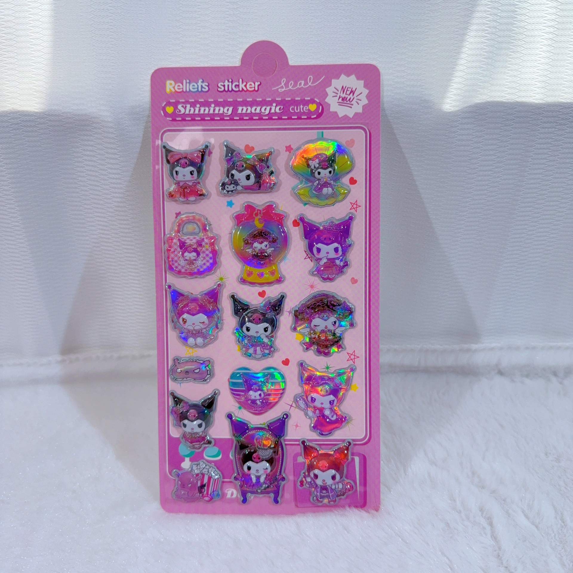 Children's three dimensional sticker, stickers, phone case, 3D