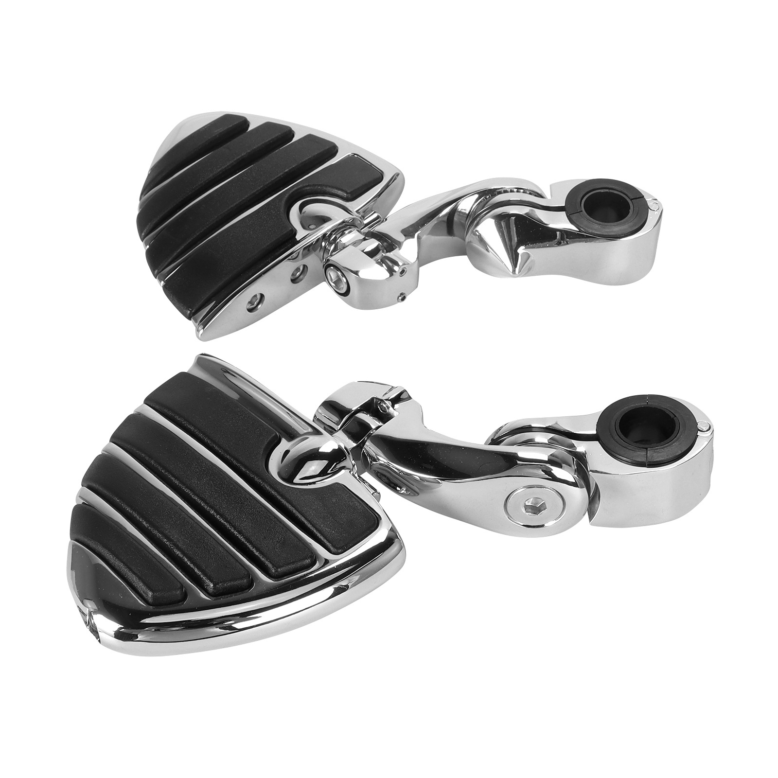 Universal Motorcycle and Electric Vehicle Footrests, Bumper Guard Bars, Rest Footrests, Short Brackets, Harley Indian Accessories