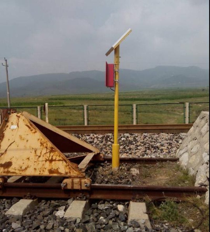 铁路用太阳能土挡灯车挡表示器铁路信号撞强灯土挡信号LED灯