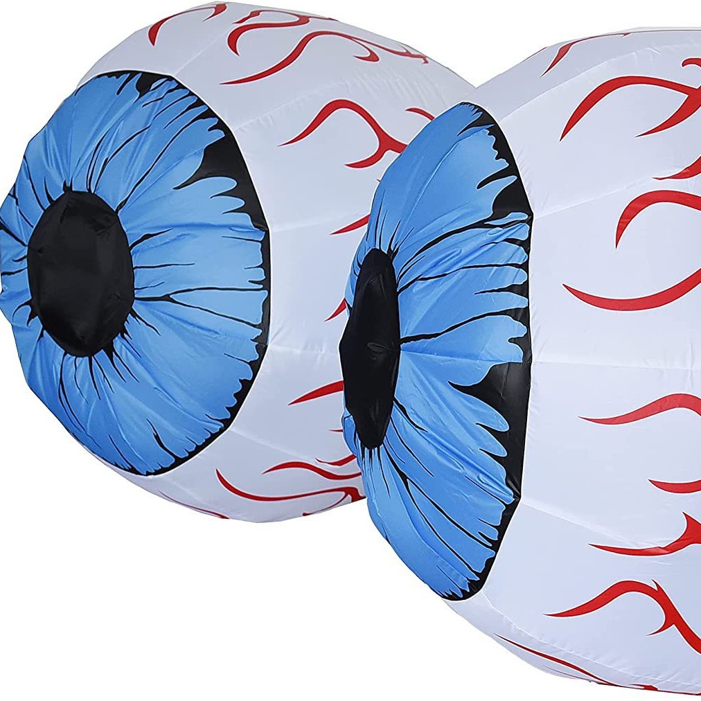 Halloween inflable LED globos oculares luminosos 2 Pack Halloween partido interior y al aire libre escena decoraciones