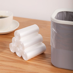 Thickened Mini Desktop Small Size Trash Bag for Car Use Disposable Plastic Bag Dog Picking Up Bag 35*35