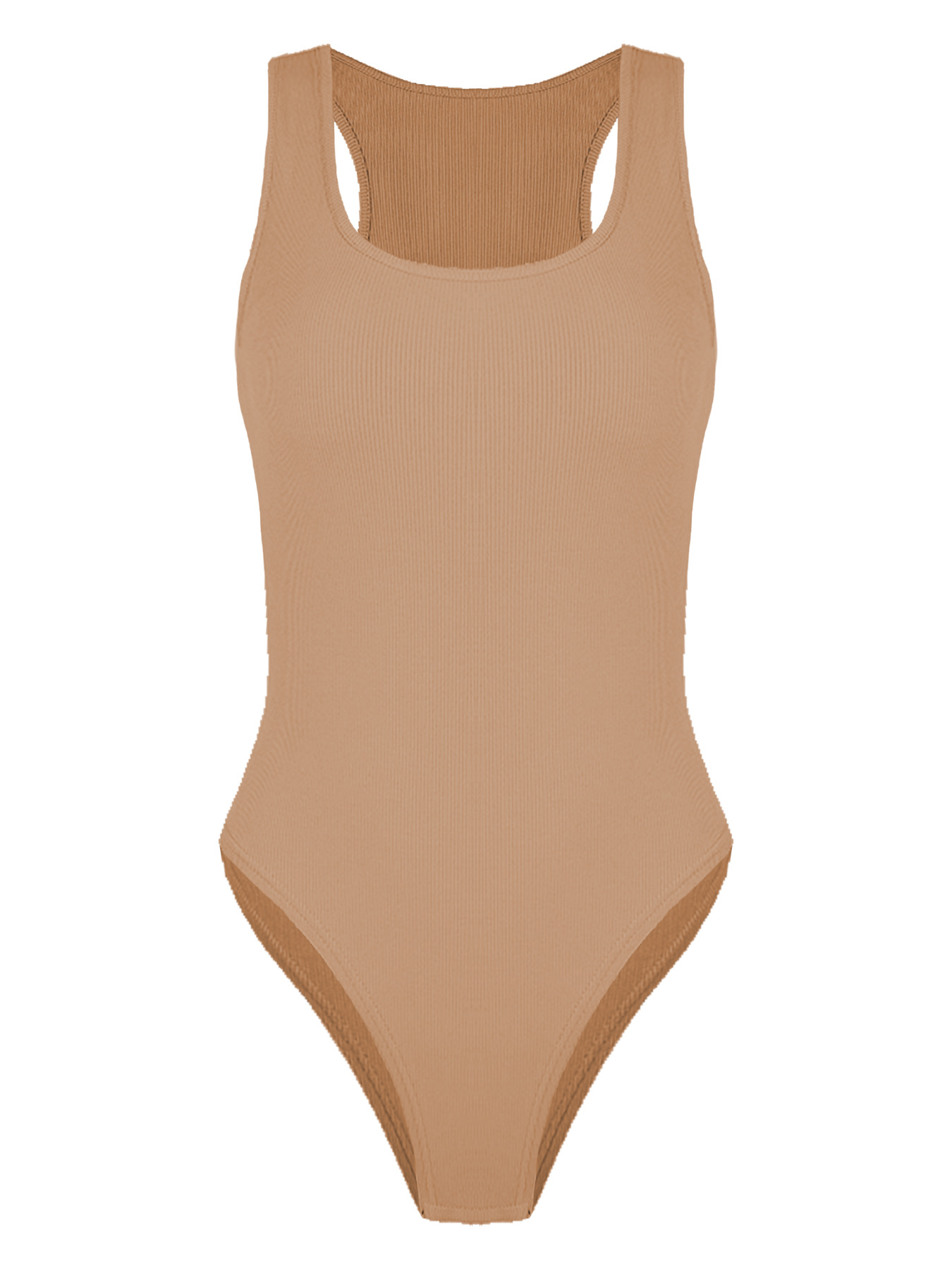 2023 verano moda transfronteriza europea y americana de las mujeres sexy costilla delgada chaleco en forma de I de una sola pieza Top bodysuit
