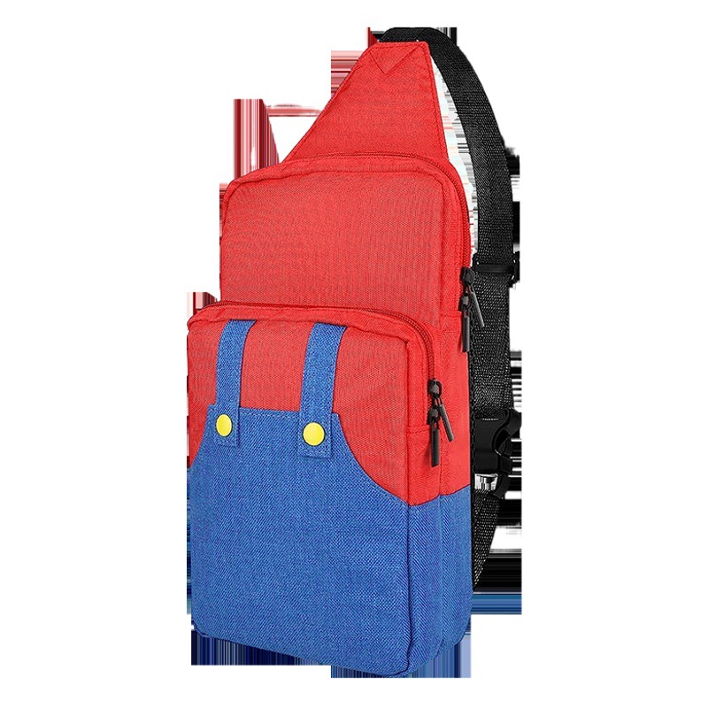 Mario Switch chest bag shoulder bag NS lite Mario host bag Zelda game protection storage