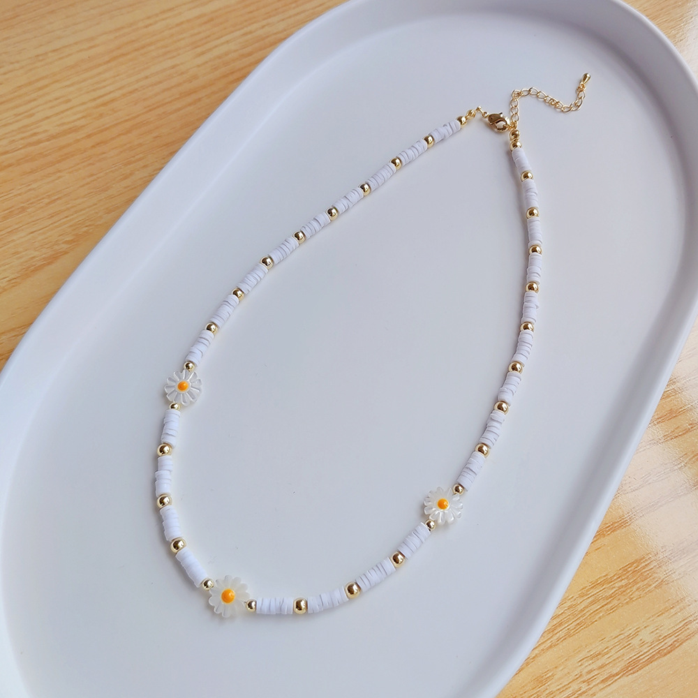 12g Weight Pendant Necklace Classification 1 Piece Quantity Daily Occasion Natural Freshwater Pearl, soft clay Material Heart Shape Pattern Women'S Gender Beaded Design Fashion Style Fashion Heart Shape Natural Freshwater Pearl Soft Clay Beaded Women's Pendant Necklace 6