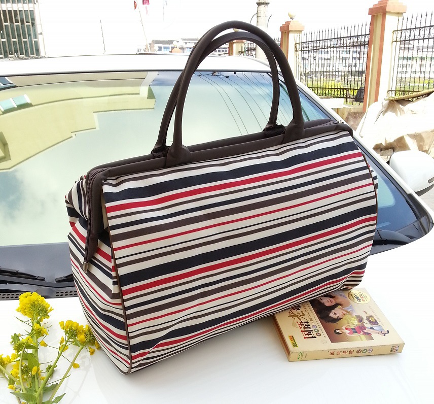 Bolsa de viaje portátil directa de fábrica bolsa de equipaje bolsa de viaje impermeable multi-color opcional de gran capacidad