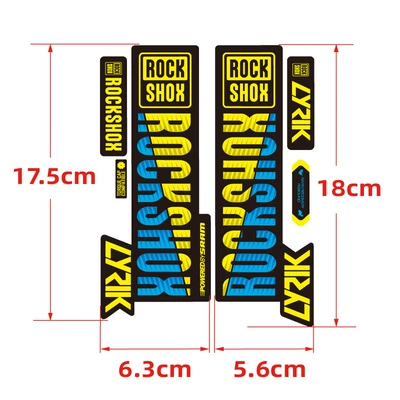 Rockshox Decal — Body sticker - 08