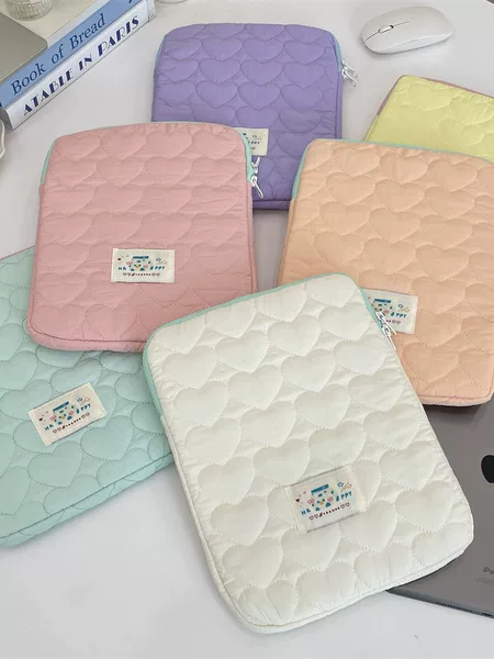 41251 Korean soft iPad inner sleeve 11inch tablet bag 14-15inch laptop storage bag