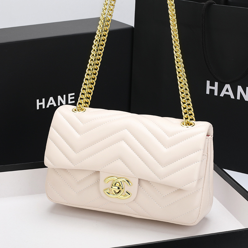 有名なブランドのレディースバッグ 2024 新しいファッションレトロハイエンド菱形チェーンバッグ本革ショルダークロスボディバッグトレンディなを購入する