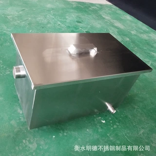 可定制隔油池油水分离器不锈钢过滤器可用于食堂餐饮饭店厂家供应