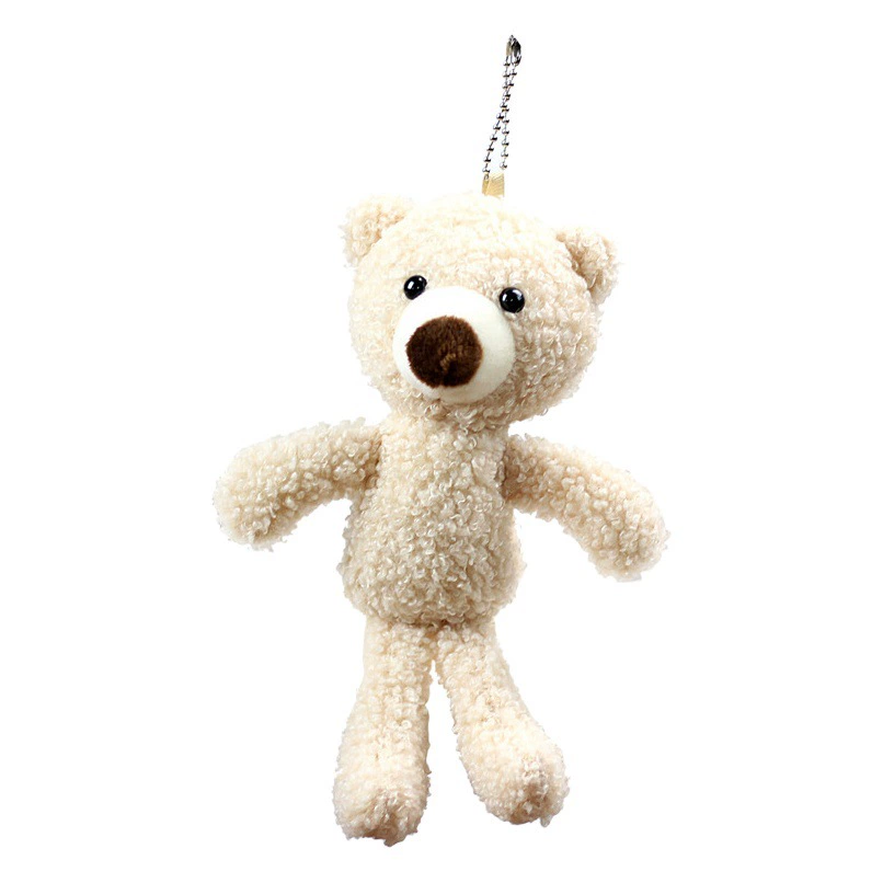 Милый плюшевый медведь кукла висячие плюшевый медведь рюкзак для девочек сетка красная кукла сумка одежда тряпичная кукла