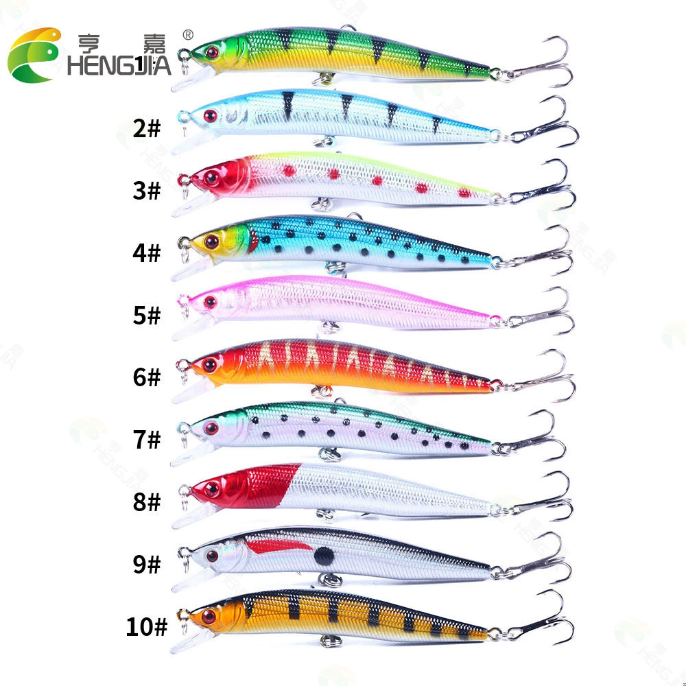 Новый приманка mino от HENGJIA mino lure 10см бионическая приманка 10 цветов имитационная приманка