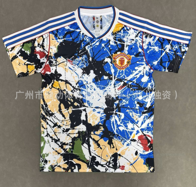 2627 temporada de camiseta de fútbol de mangas cortas Manchester United París Barcelona camiseta de la Copa del Mundo fans edición en stock exclusivo image 67