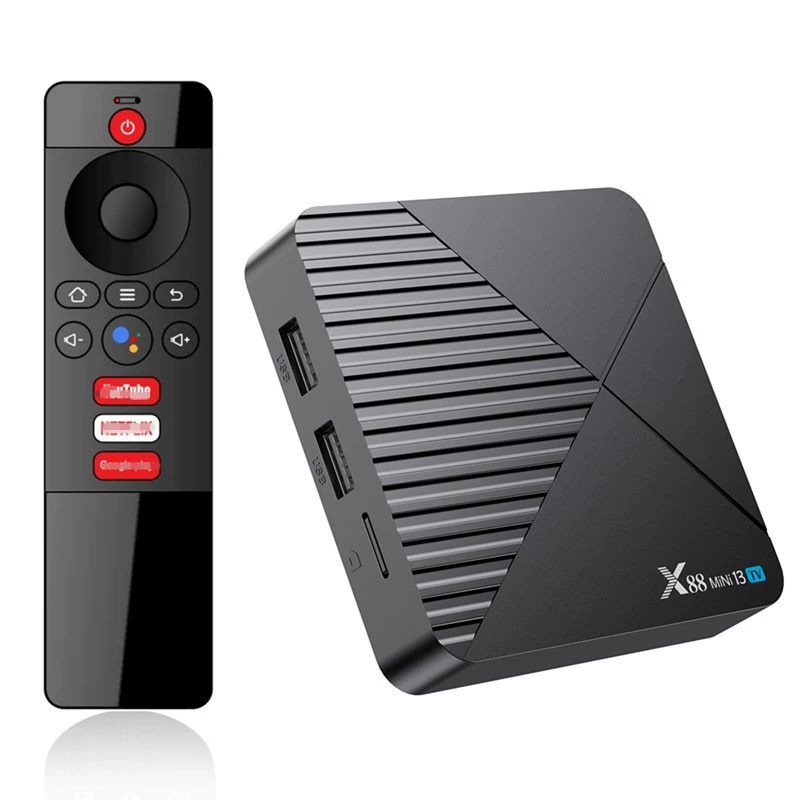 X88 mini 13 TV Android сет топ бок RK3528 Android 13 двойной WIFI Bluetooth tvbox 4g/64