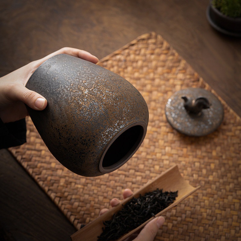 Frasco Hermético de Cerámica para Té para Almacenamiento de Té image 4