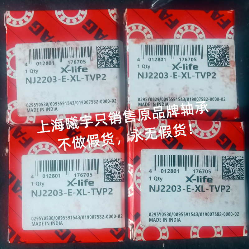 德国圆柱滚子轴承NJ2203-E-XL-TVP2  NJ2204-E-XL-TVP2等现货