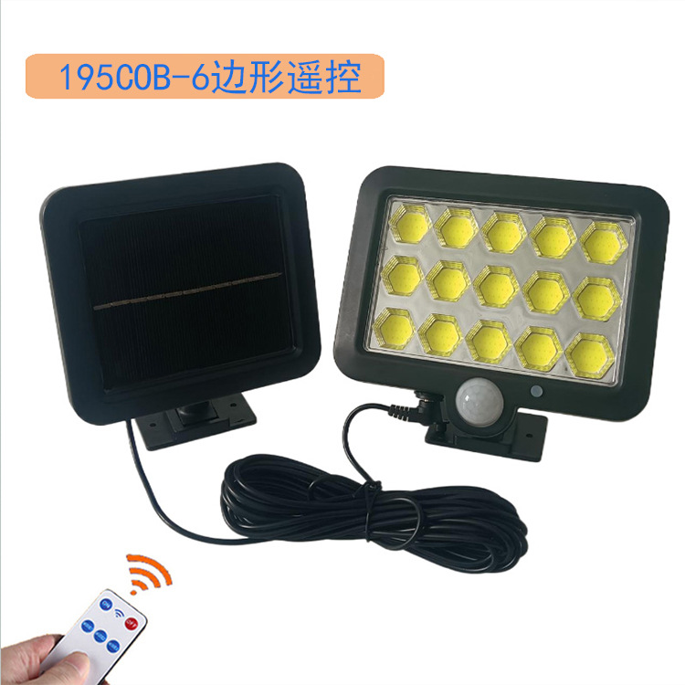 Hexagonal 15 grid 195cob remote control