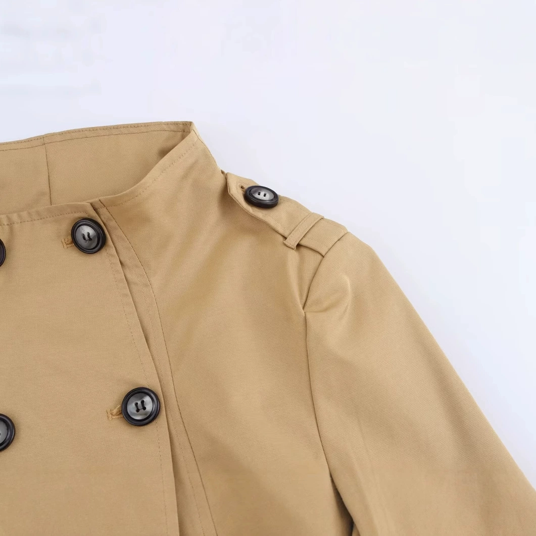 Кросс-бордер торговля, весной короткий шарф, trench coat, оптовая продажа, городской стиль