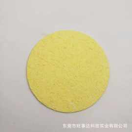 圆形彩色压缩木浆棉洗脸扑 心形卡通木浆棉卸妆棉批发 柔软肤