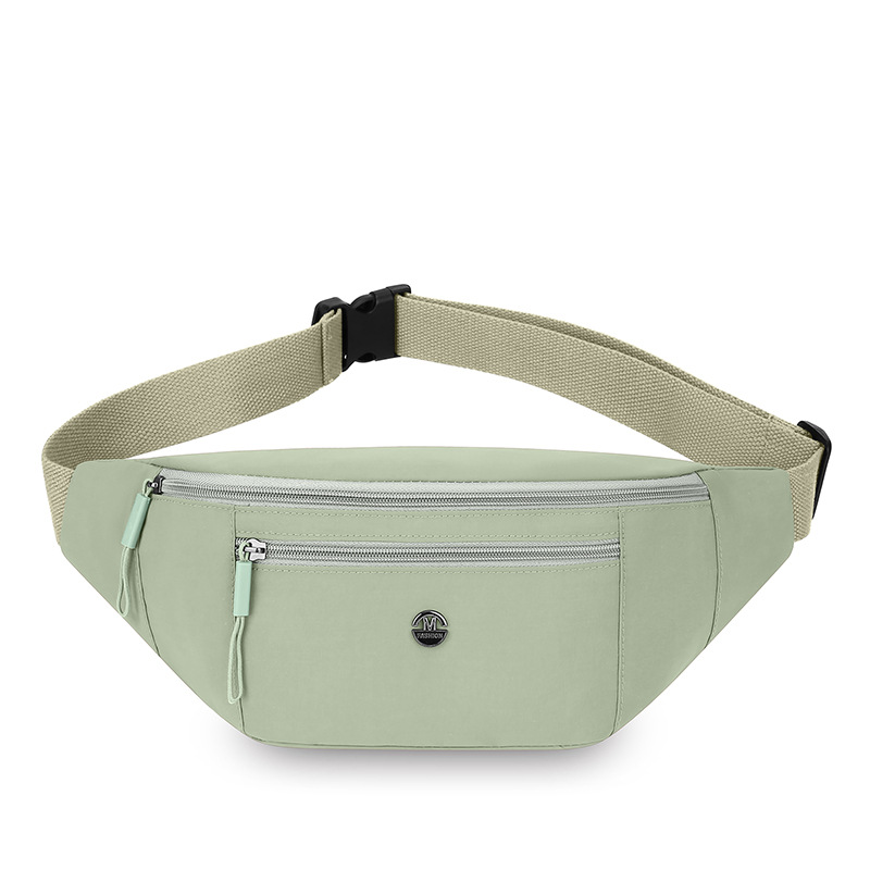 Nuevo bolso de pecho de moda de salida deportiva para mujer, bolso de bolsillo portátil casual ligero y versátil, bolso de mensajero de un solo hombro de viajero simple