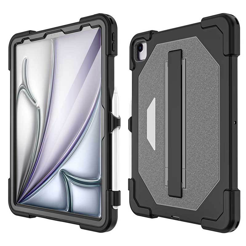 Aplicable para iPadAir nuevo 13 "triple caja de protección contra caídas raspador universal iPad Pro 12.9" caso