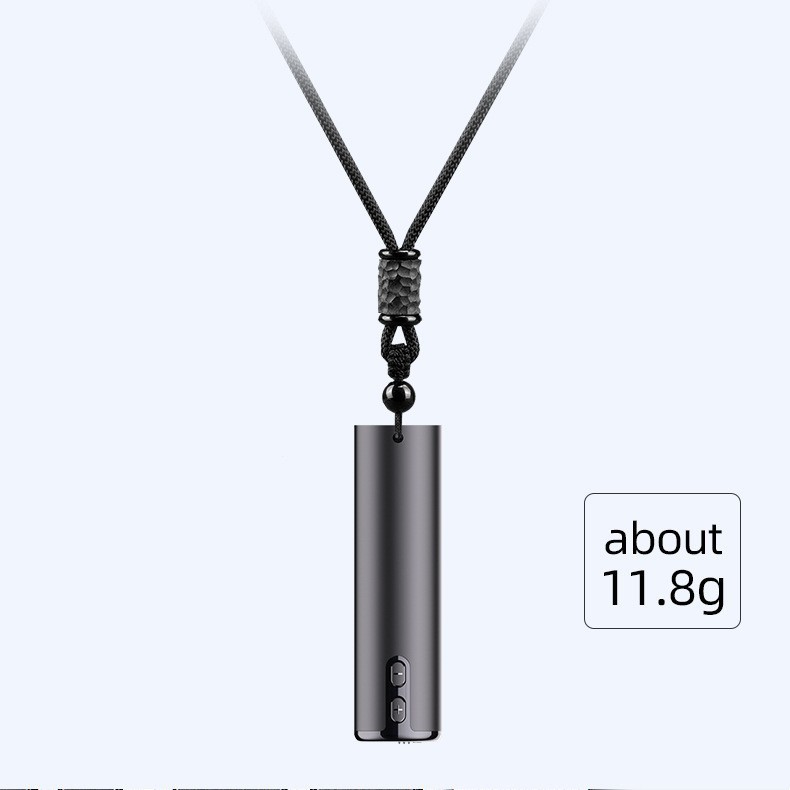 外贸S15便携式录音笔小随身吊坠高清降噪智能声控MP3录音机器