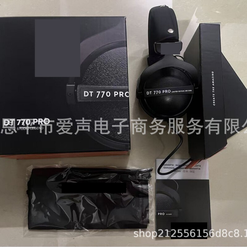 DT770 Pro monitoring headphones with velvet 990 earcups, comfortable to wear, open soundstage, wide and pure sound quality DT770 Pro monitoring headphones with velvet 990 earcups, comfortable to wear, open soundstage, wide and pure sound quality