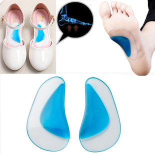 Baby flat foot correction insole children's arch pad inner splay X-shaped leg orthosis
