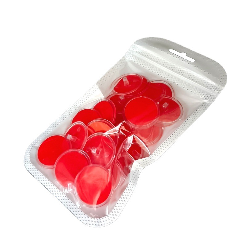 Techo disco decorativo gancho invisible transparente gancho pegajoso techo fuerte sin costura ventosa 2,2 cm al por mayor