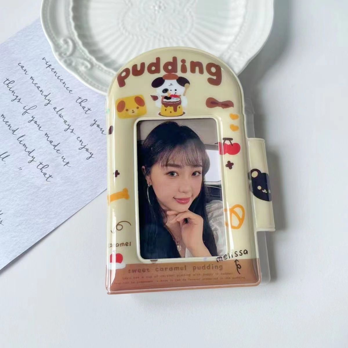 푸딩 강아지 카드 책